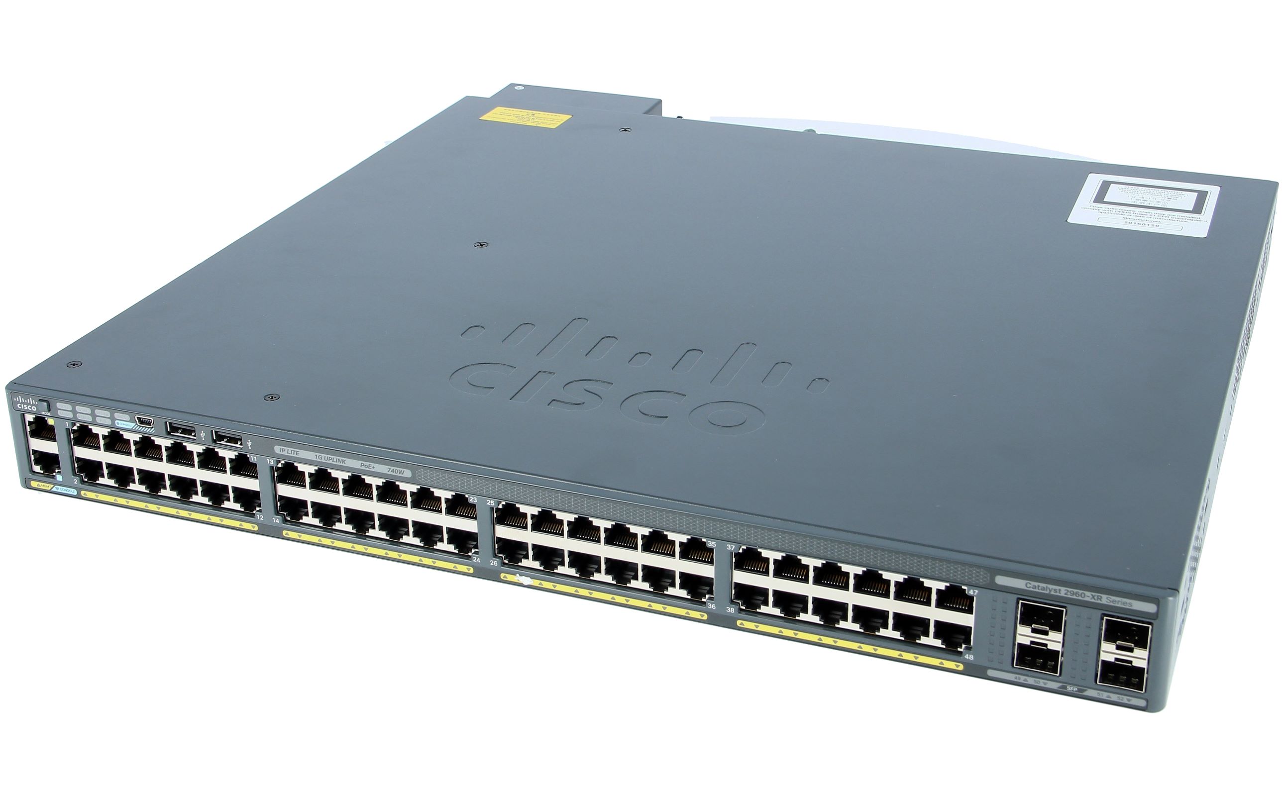 Cisco Catalyst 2960-XR 48-Port PoE+ Switch Managed Gigabit