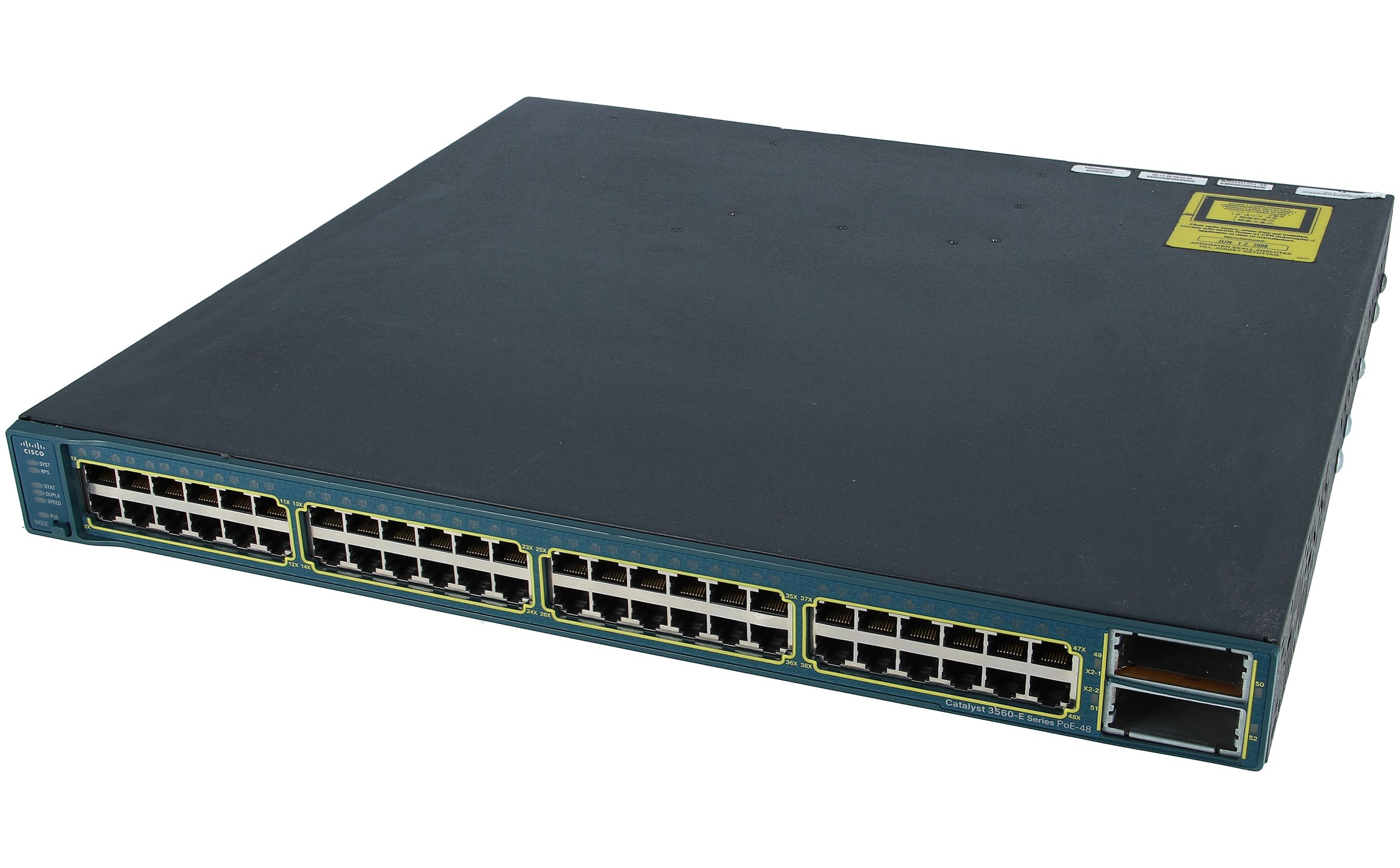 Cisco Catalyst 3560E-48PD-S Switch Managed Gigabit PoE