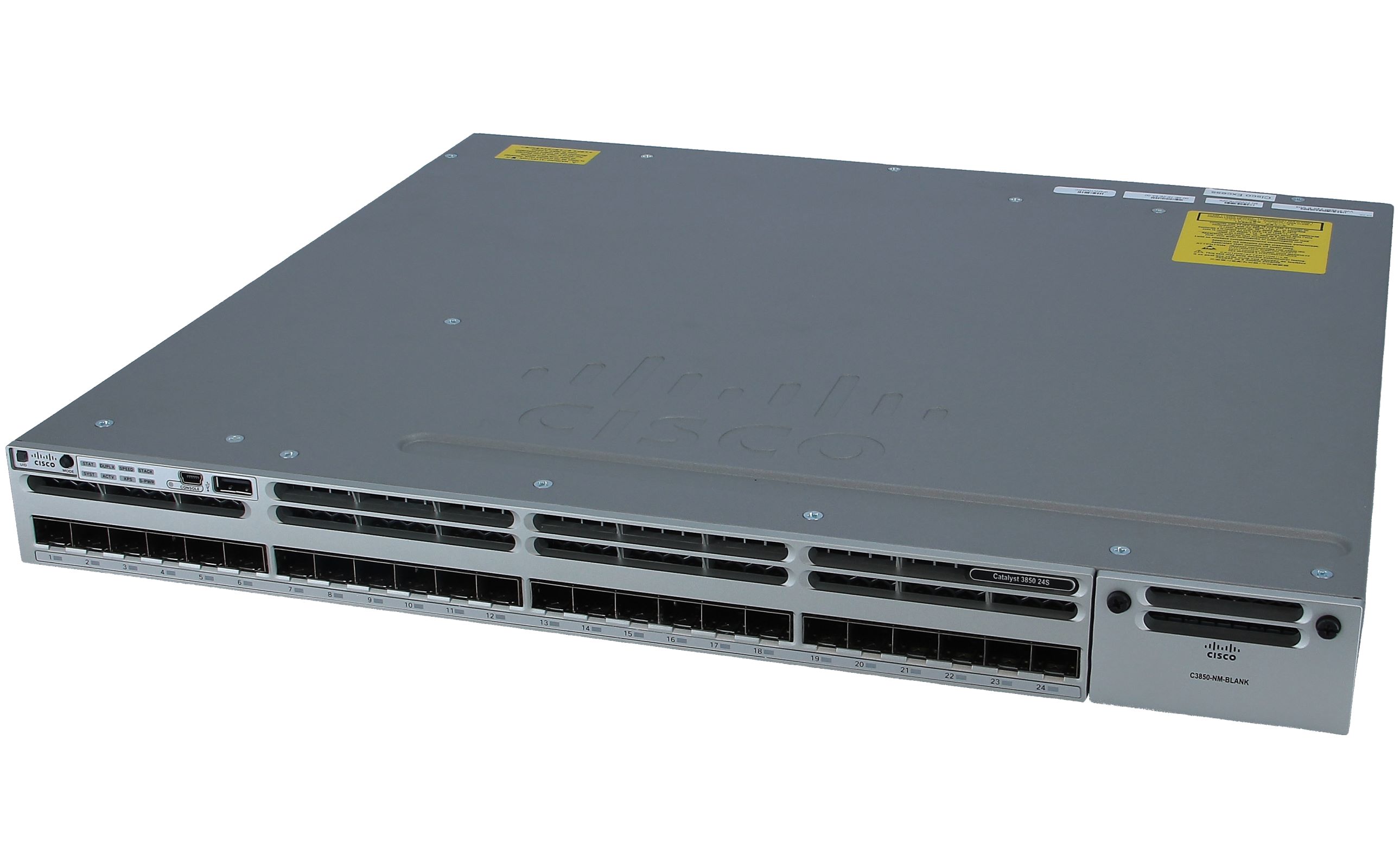 Cisco Catalyst 3850-24S-E Switch 24 Port SFP Gigabit Enterprise