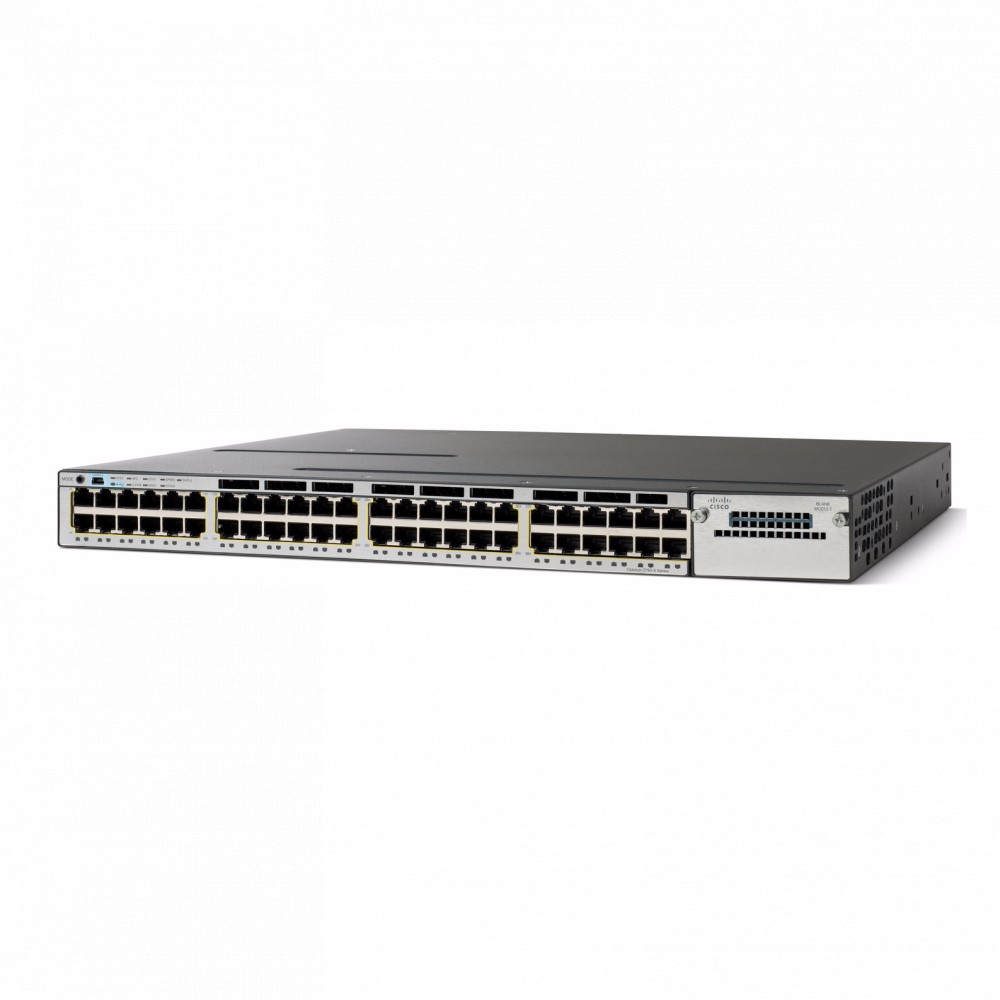 Cisco Catalyst 3850-48F-L Switch 48 Port PoE+ Gigabit Enterprise