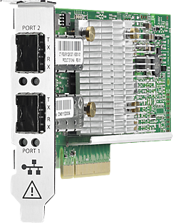 HPE 530SFP+ Adapter Jaringan 10GbE SFP+ Dual Port