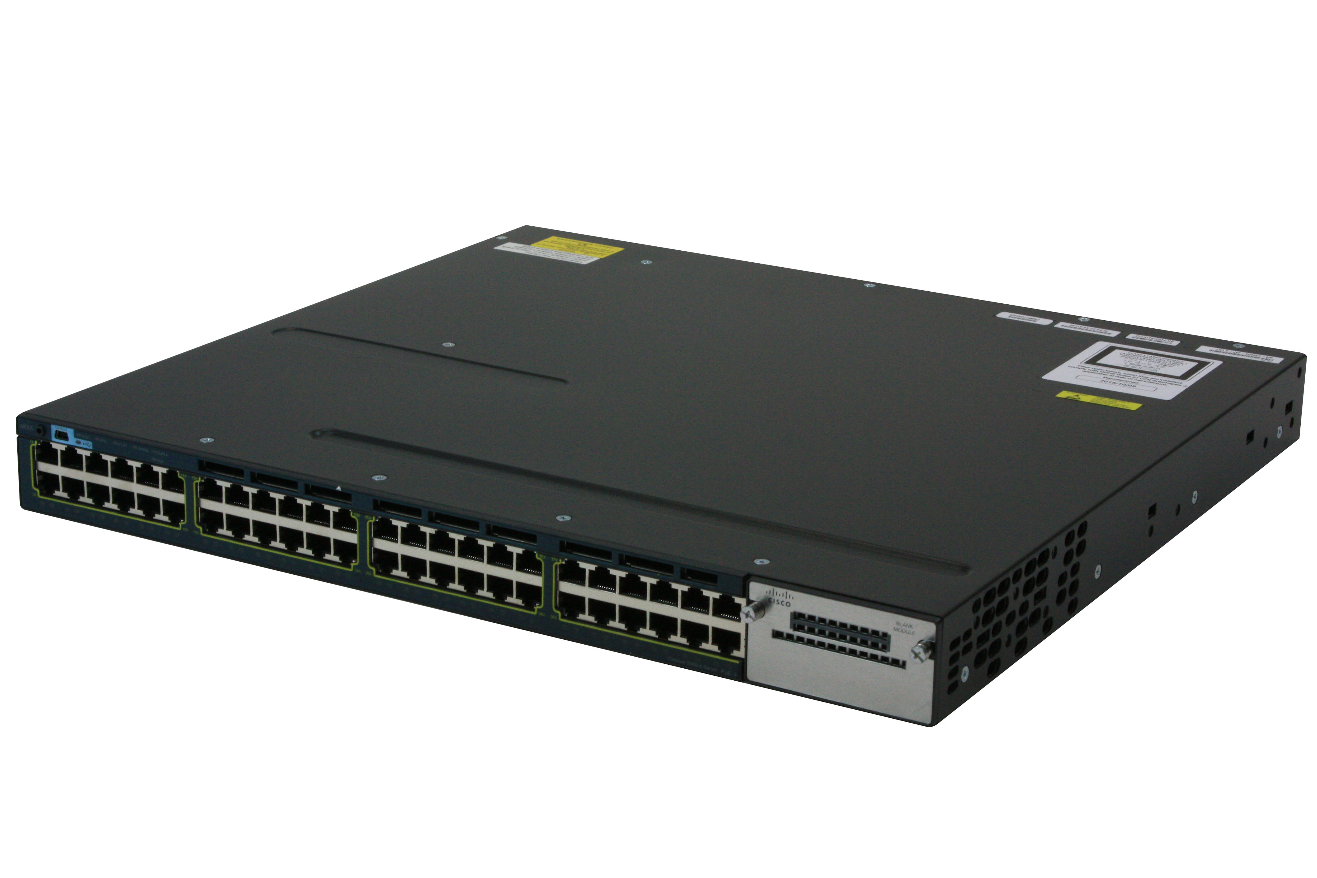 Cisco Catalyst 3560X-48T-S Switch 48 Port Gigabit Managed