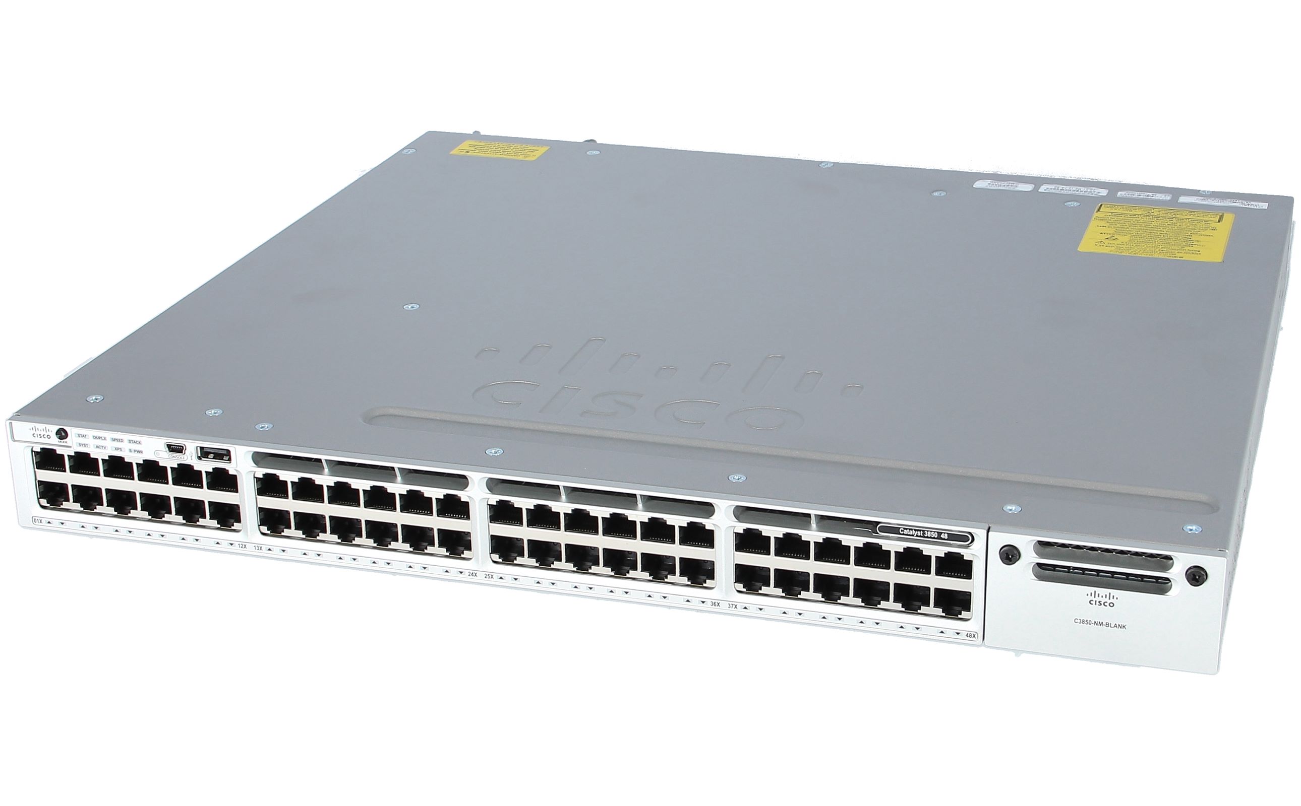 Cisco Catalyst 3850-48T-S Enterprise Switch 48-Port Gigabit